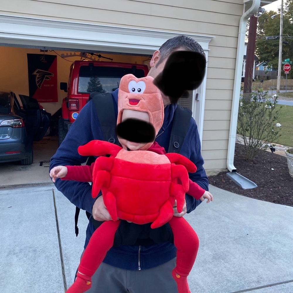 Disney’s The Little Mermaid Sebastian Carrier Cover Costume